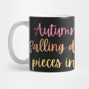 Autumn Leaves All Too Well Lyric Taylor Swift Mug